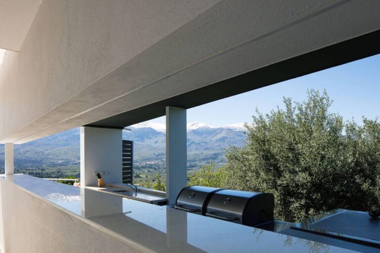 Agapi Luxury Villa Kaina Chania 22 barbeque