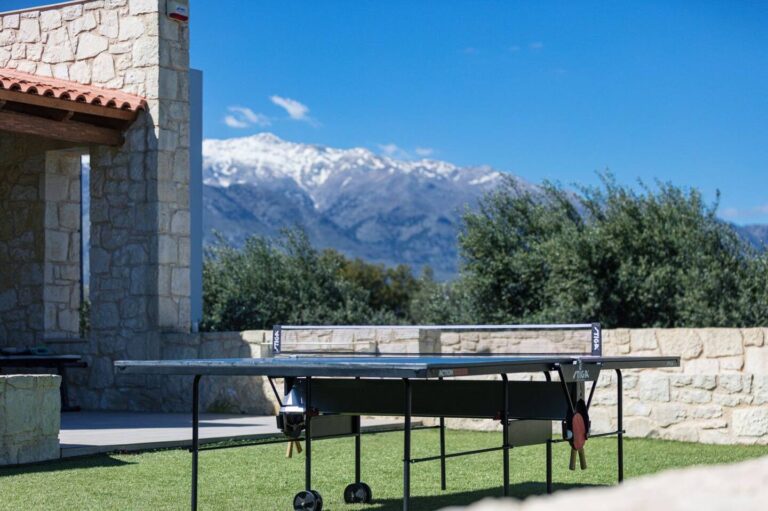 Agapi Luxury Villa Kaina Chania 25 ping pong