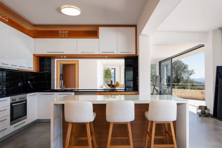 Agapi Luxury Villa Kaina Chania 37 kitchen
